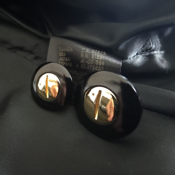 Vintage Escada by Margaretha Ley Houndstooth & Velvet Blazer,Jacket Sz 42/US 12 - Picture 14 of 16